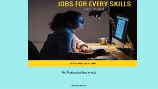 Top Freelancing Sites in India