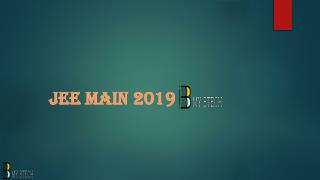 JEE Main 2019