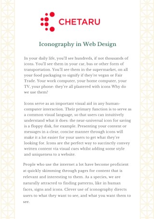 Web Design Agency - Chetaru