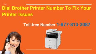 Brother printer support number