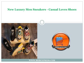 New Luxury Men Sneakers - Casual Loves Shoes - BHBexpress.com