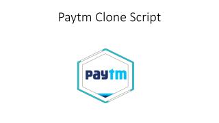 Paytm Clone Script