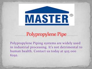 Polypropylene Pipe