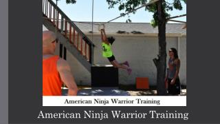 American Ninja Warrior Training and Workout Routine