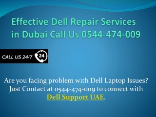 Effective Dell Repair Services in Dubai