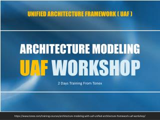 UAF Workshop by Tonex