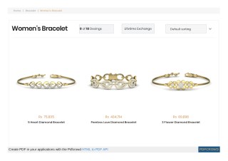 buy diamond bracelet online India