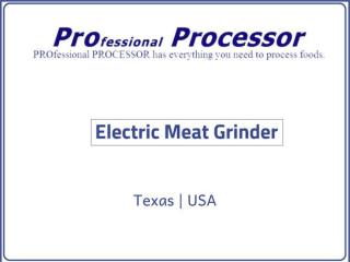 Electric meat grinder on sale | Texas, USA