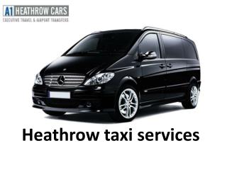 Heathrow taxi services