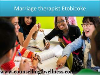 Marriage therapist etobicoke