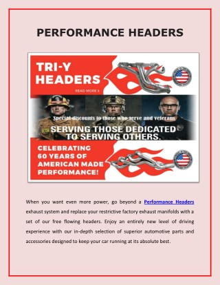 Performance Headers