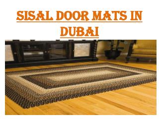 Sisal Door mats in dubai