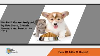 Pet Food Market Overview, Demand, Size, Growth & Forecast 2022 - Global Analysis by Annual Growth Rate of 4.1%