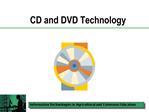 CD and DVD Technology