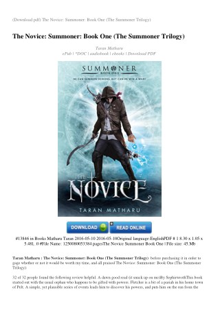 THE-NOVICE-SUMMONER-BOOK-ONE-THE-SUMMONER-TRILOGY