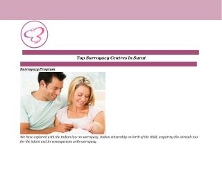 Top Surrogacy Centres in Surat