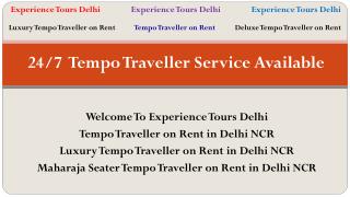 tempo traveller hire in delhi ncr