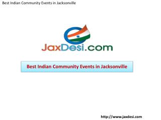 Best Indian Community Events in Jacksonville