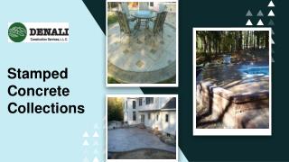 Perfect Stamped Concrete Services in Albany NY