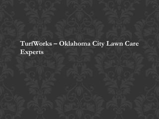 TurfWorks – Oklahoma City Lawn Care Experts