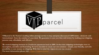 USPS international calculator - VIPparcel