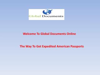 The Way To Get Expedited American Passports