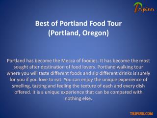 Best of Portland Food Tour (Portland, Oregon)