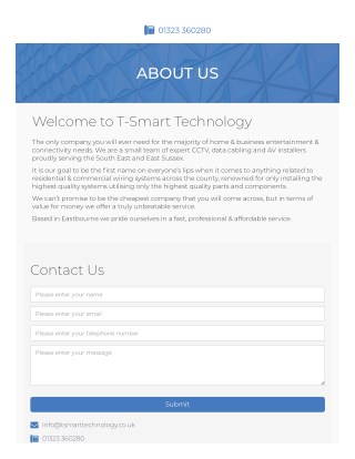 About Us | T-Smart Technology