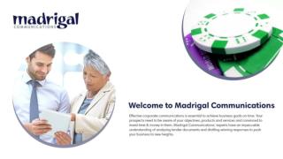 NSW Etendering - Madrigal Communications