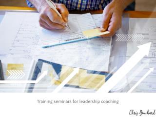 Training seminars for leadership coaching