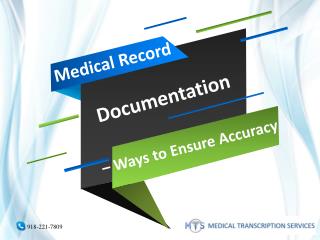 Medical Record Documentation – Ways to Ensure Accuracy