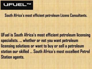 South Africa's most efficient petroleum Licens Consultants