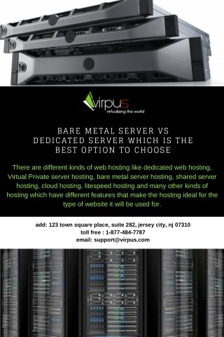 Bare metal server