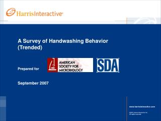 A Survey of Handwashing Behavior (Trended)