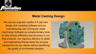 No Bake Sand Casting | Alumalloy Metal Castings