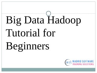 Big Data Hadoop Tutorial for Beginners