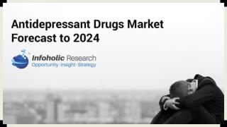 Global Antidepressant Drugs Market Forecast up to 2024