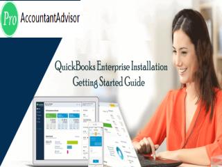 QuickBooks Enterprise Installation - Getting Started Guide