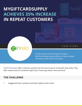 MYGIFTCARDSUPPLY Achieves 35% Increase In Repeat Customers