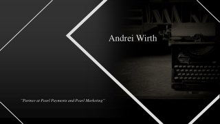 Andrei Wirth From Dallas, Texas