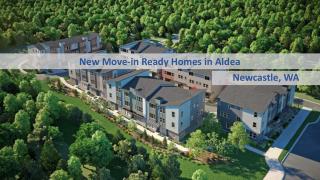 New Homes for Sale in Aldea, WA - Quadrant Homes