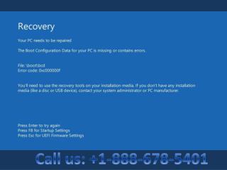 Steps To Fix 1-888-678-5401 Windows 8 Boot Error