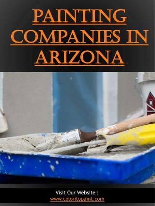 Painting Companies In Arizona