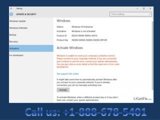 How to Fix 1-888-678-5401 Windows Activation Error Code 0xC004F074