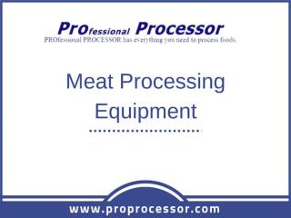 Low cost Meat processing equipment on sale