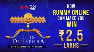 How rummy online can make you win 2.5 Lakhs on Dusshera eve