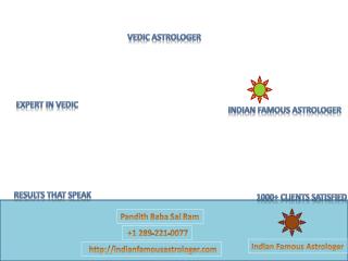 Indian Famous Astrologer- Get your Love Life Back.