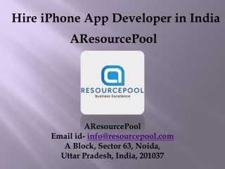 Hire iPhone App Developer in India – Hire Professional Programmers