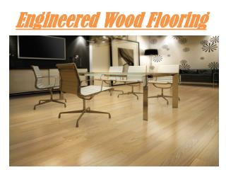 Engineered Wood Parquet Flooring