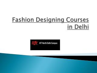 Best fashion design college in delhi